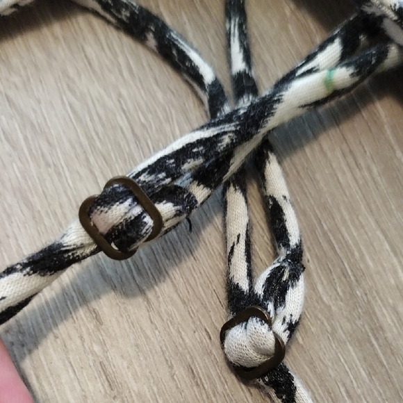 Xhilaration Black and White Geometric Mini Dress - Picture 9 of 10